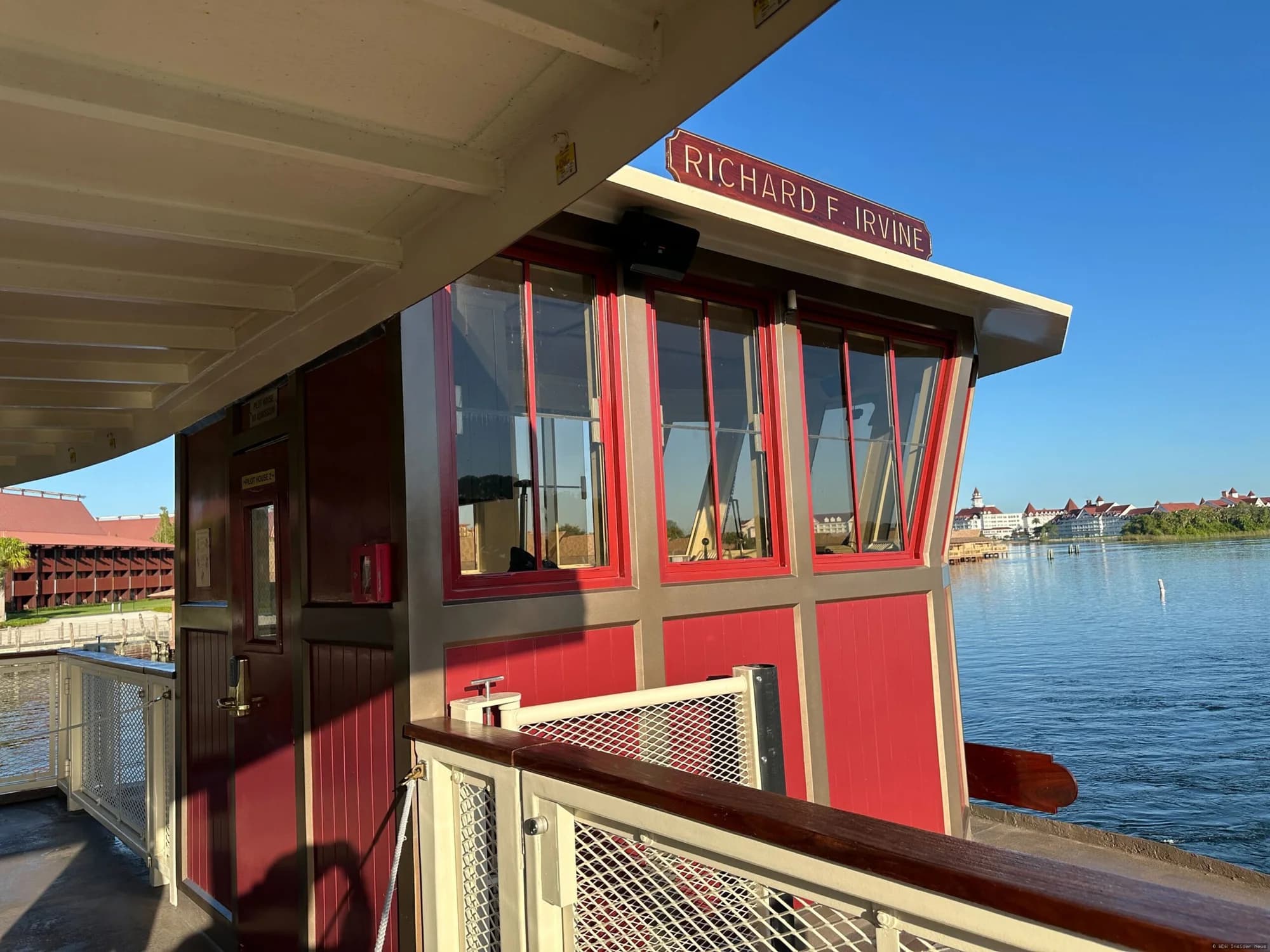 Richard F. Irvine Ferryboat Returns to Magic Kingdom With Fresh Paint
