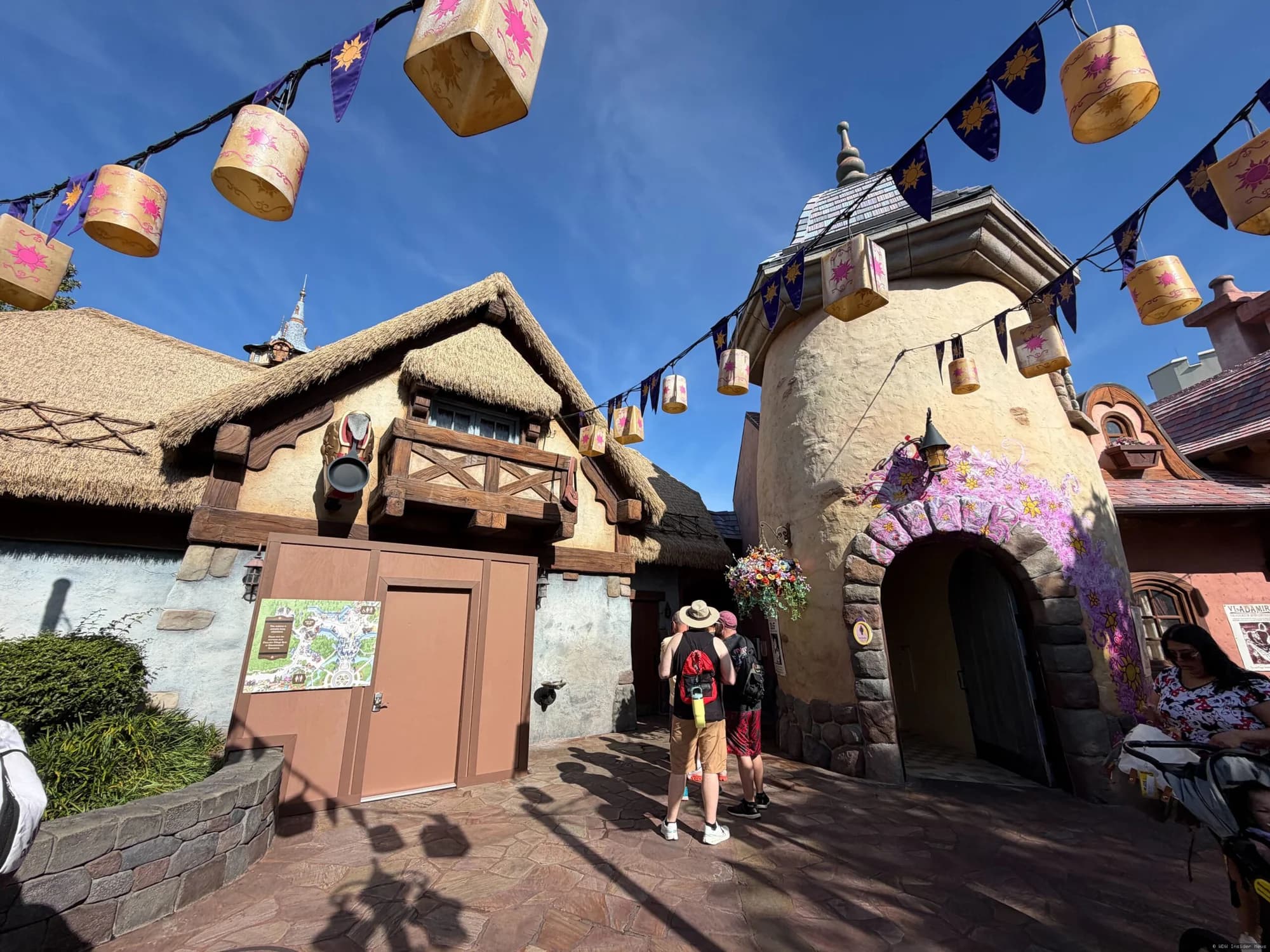 Mens Tangled Restroom Area Closed For Refurbishment at Magic Kingdom