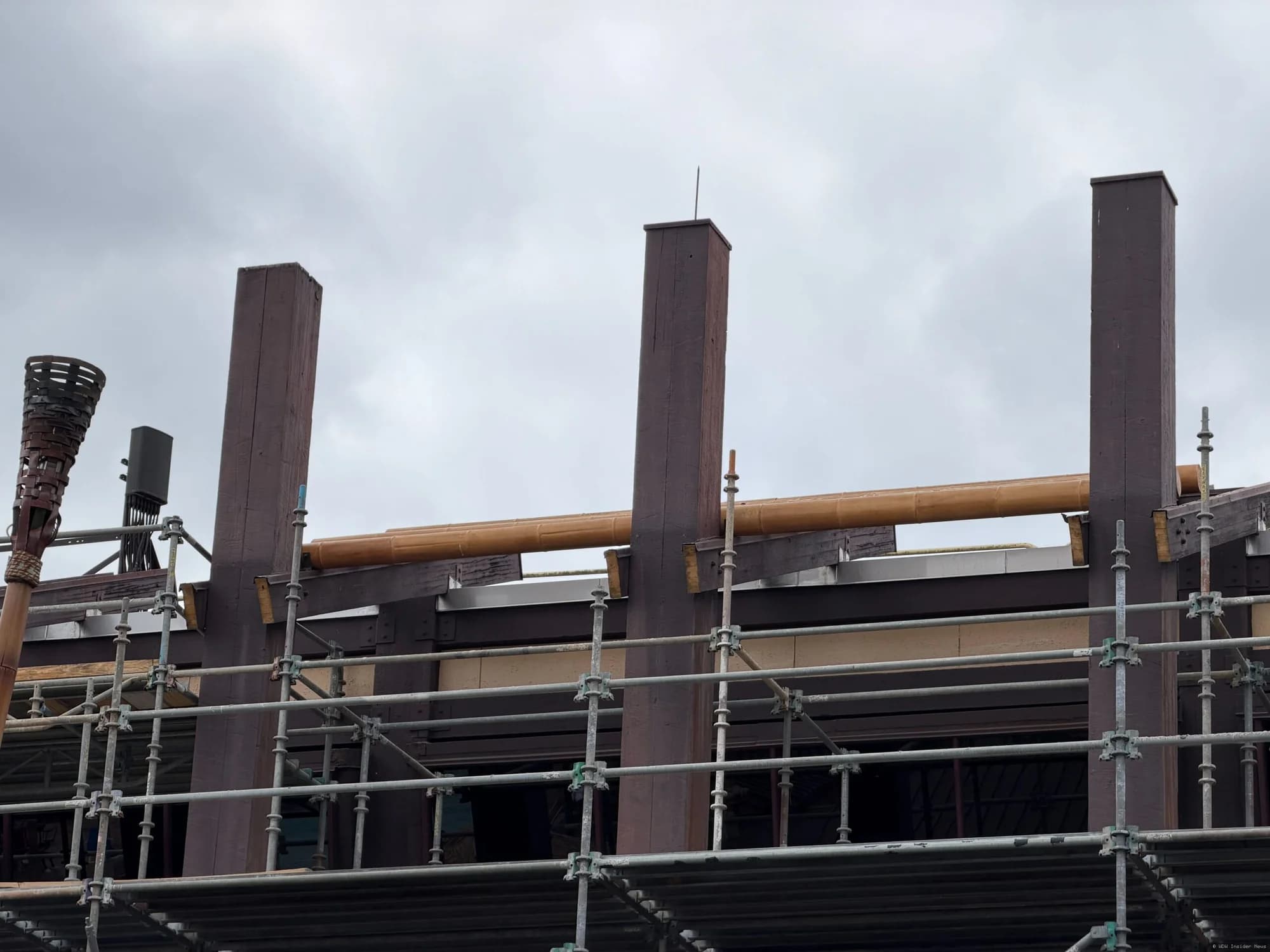 Construction Work Progresses Around Disneys Polynesian Resort
