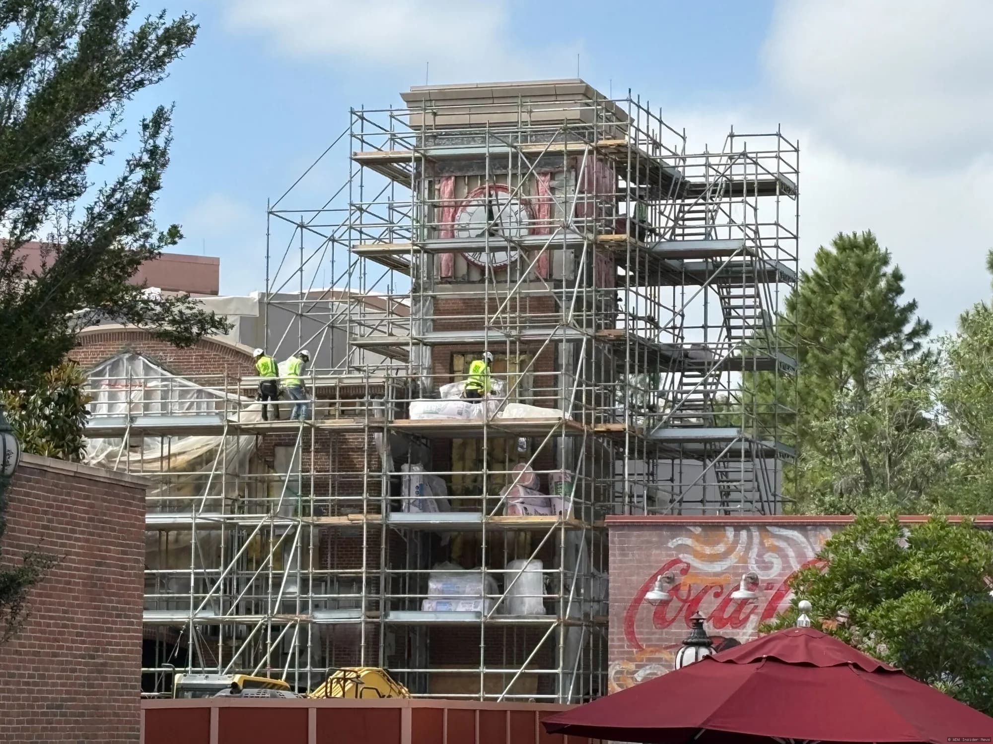 New Insulation Added to Former MuppetVision 3D Theater