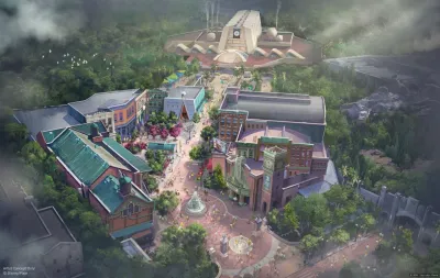 Monstropolis Disney's Hollywood Studios construction reveals H.U.M.A.N. Day celebration details