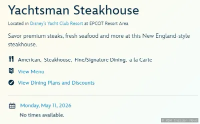 Ride Refurbishments for Today (June 27th, 2026)